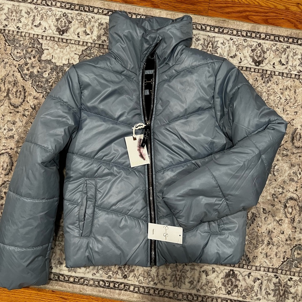 Jessica Simpson Kids' Light Blue Puffer Jacket